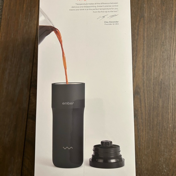 Ember Black Temperature Control Mug 2+ NWT - Picture 4 of 8